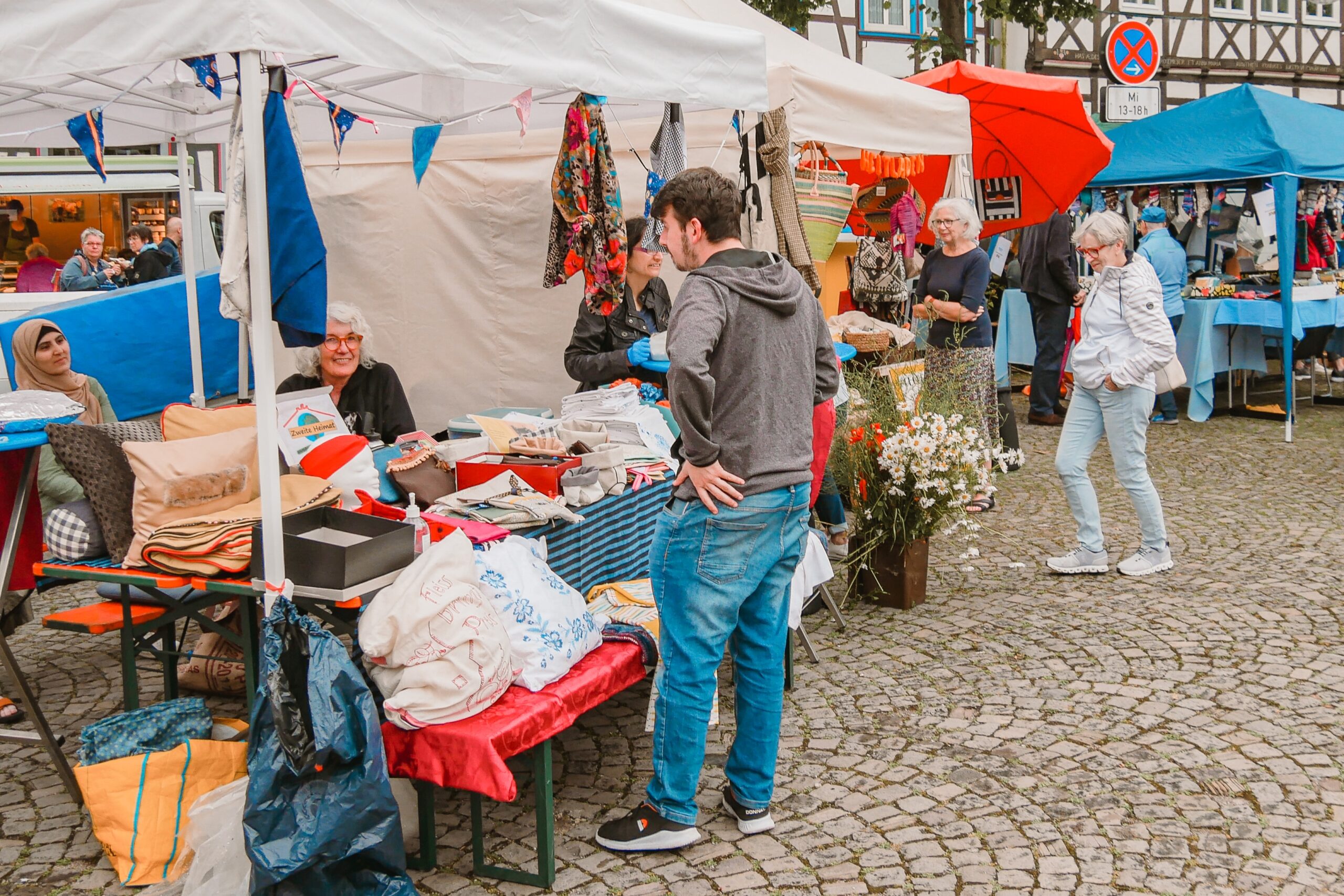 Marktstände Warburg Altstadt