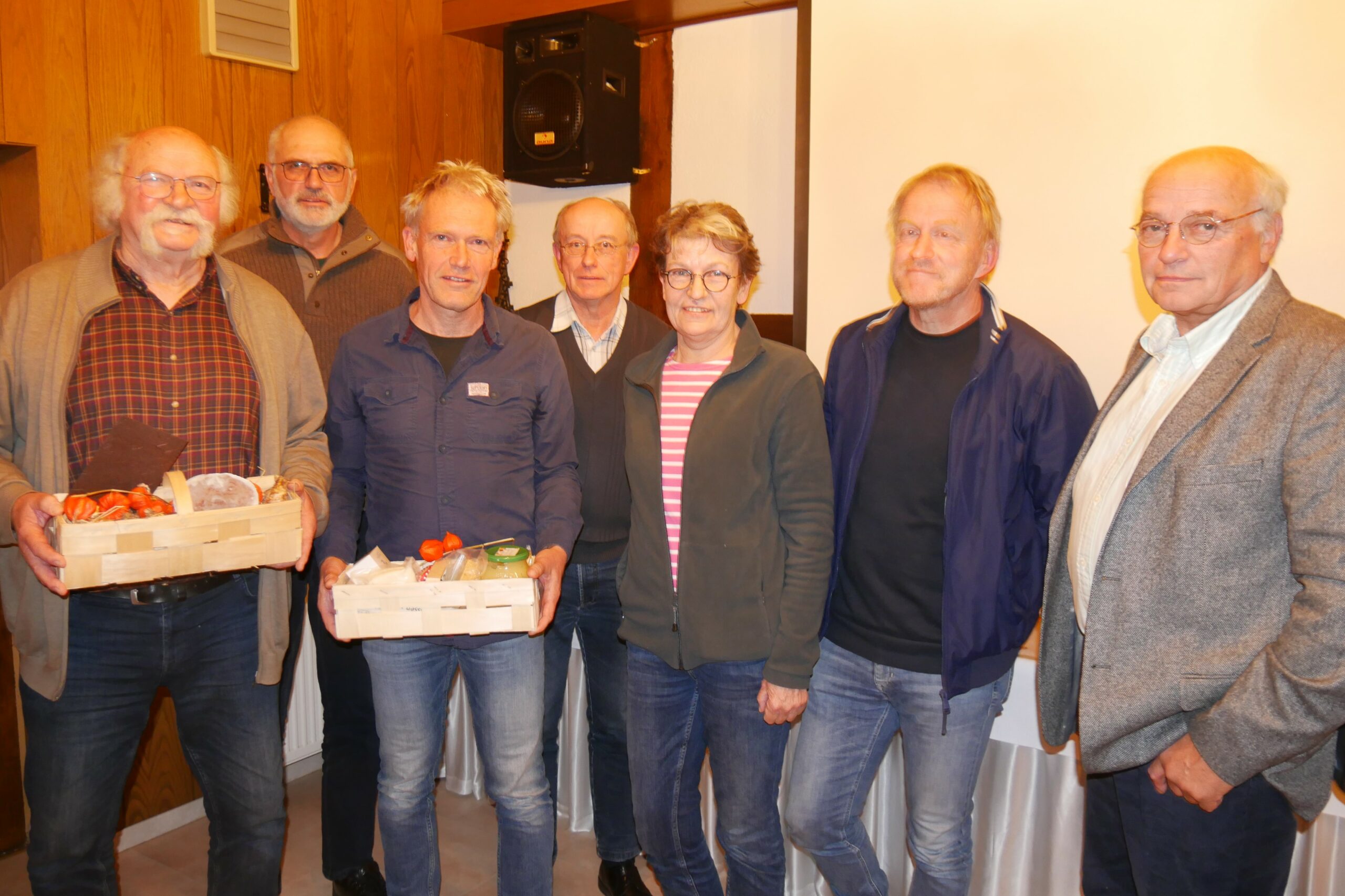 Foto vom Vorstand der Bürgerinitiative bei der Jahreshauptversammluung 2021